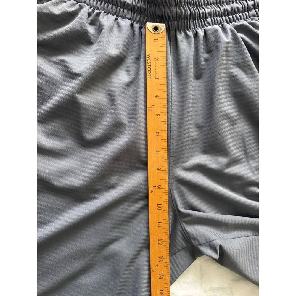 Nike Mens Basketball Shorts Gray Athletic Gym Training Large EUC